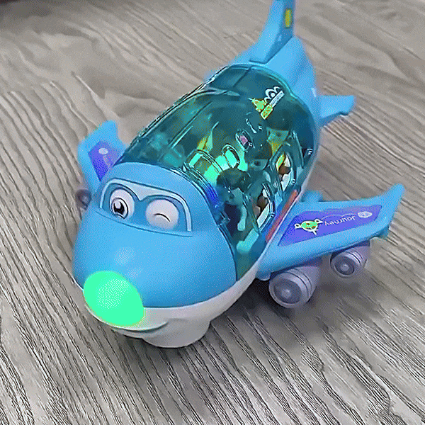 MelodyPlane – Interactive LED Airplane Toy for Toddlers