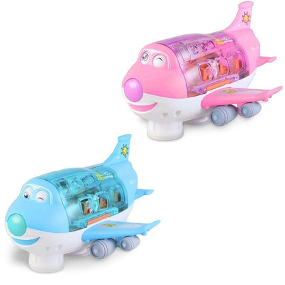 MelodyPlane – Interactive LED Airplane Toy for Toddlers-1