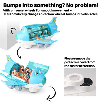 MelodyPlane – Interactive LED Airplane Toy for Toddlers