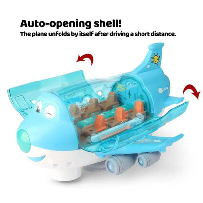MelodyPlane – Interactive LED Airplane Toy for Toddlers
