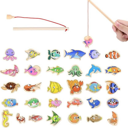 Montessori Magnetic Fishing Game – Fun Learning Toy for Kids
