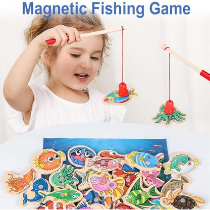 Montessori Magnetic Fishing Game – Fun Learning Toy for Kids