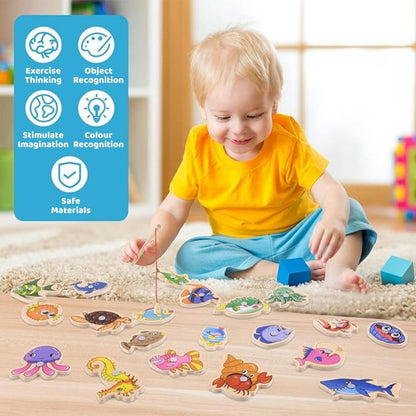 Montessori Magnetic Fishing Game – Fun Learning Toy for Kids