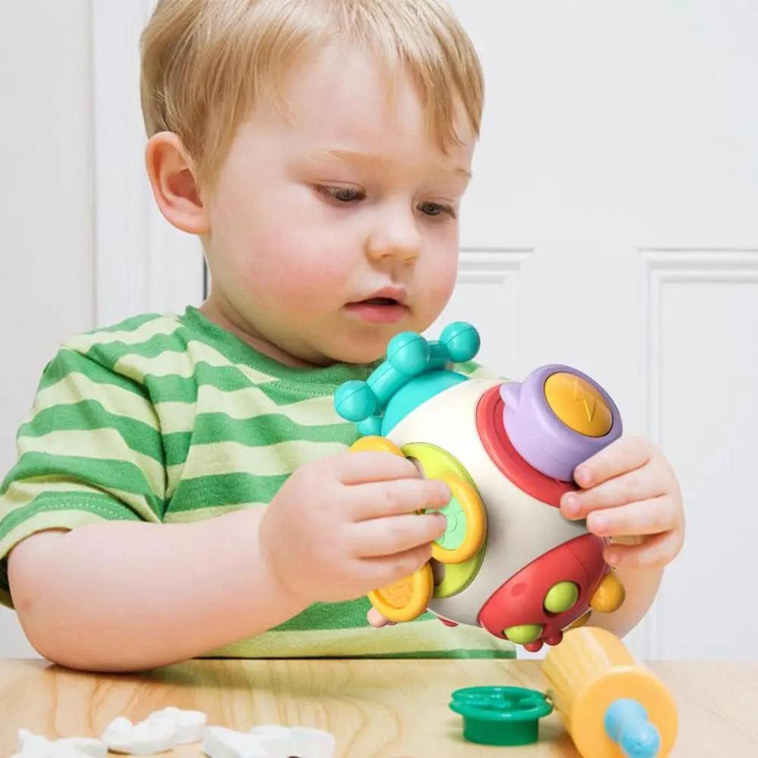 Montessori Activity Cube – Interactive Learning Toy for Toddlers-2