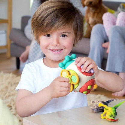 Montessori Activity Cube – Interactive Learning Toy for Toddlers-9