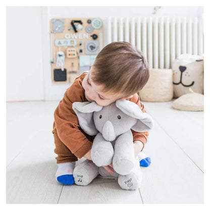 Peekaboo Singing Elephant – Cuddly Fun & Gentle Entertainment-1