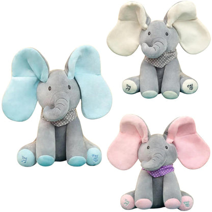 Peekaboo Singing Elephant – Cuddly Fun & Gentle Entertainment-2
