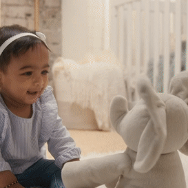 Peekaboo Singing Elephant – Cuddly Fun & Gentle Entertainment-gif1