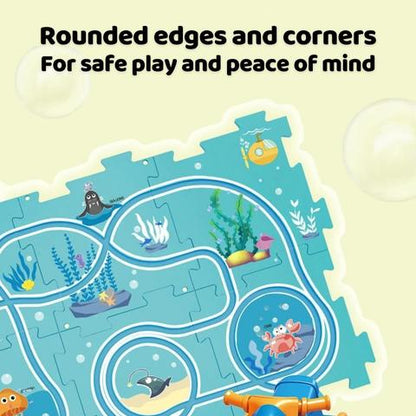 PuzzleRacer – Creative Race Track Set for Kids