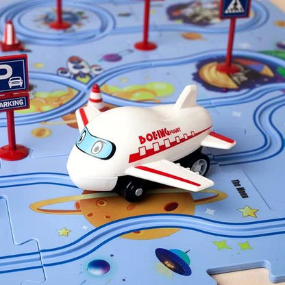 PuzzleRacer – Creative Race Track Set for Kids-7