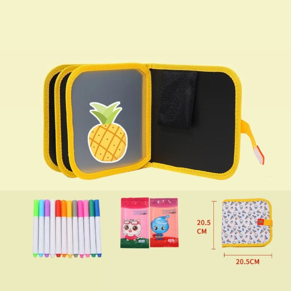 Reusable Drawing Book for Kids – Colour, Erase & Draw Again