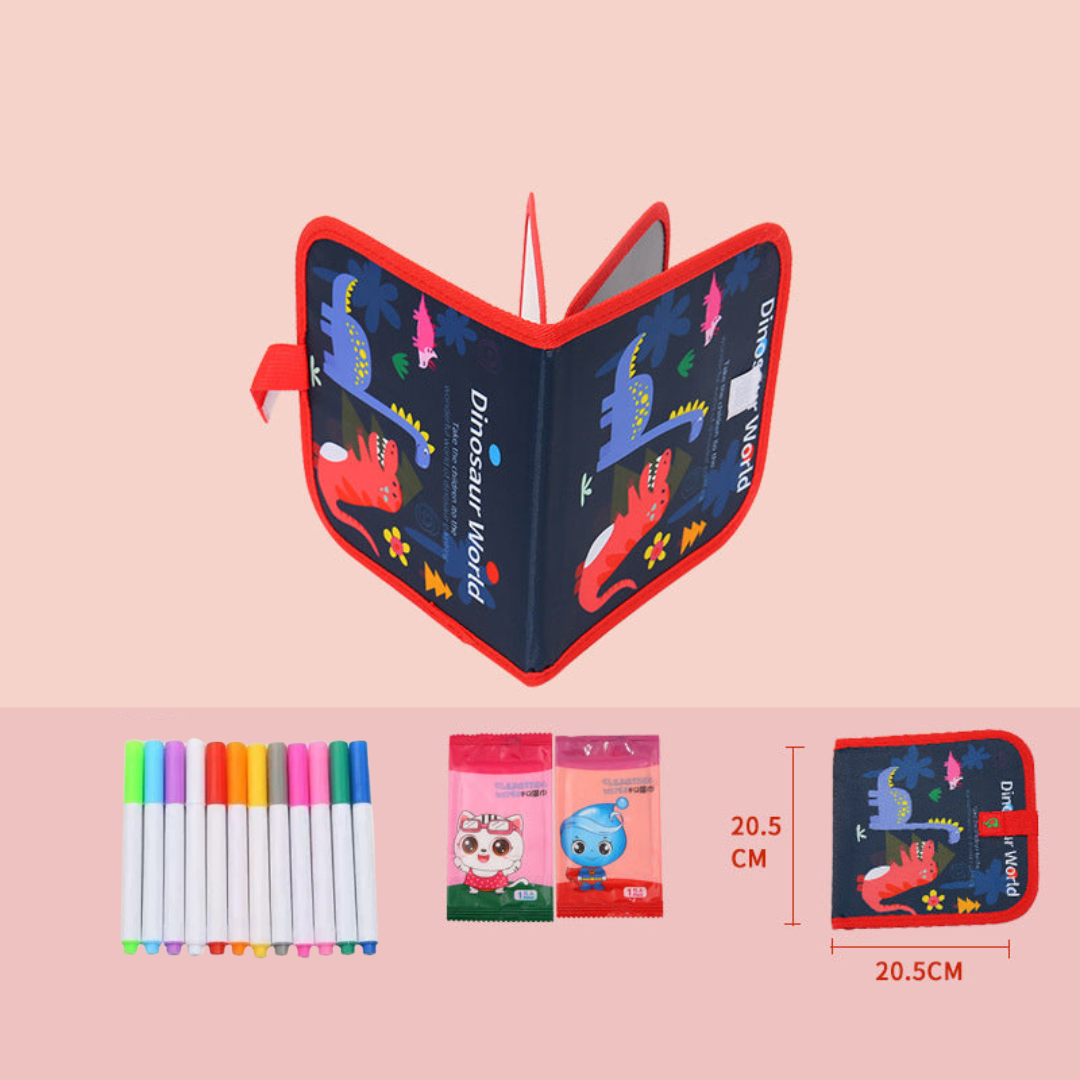 Reusable Drawing Book for Kids – Colour, Erase & Draw Again