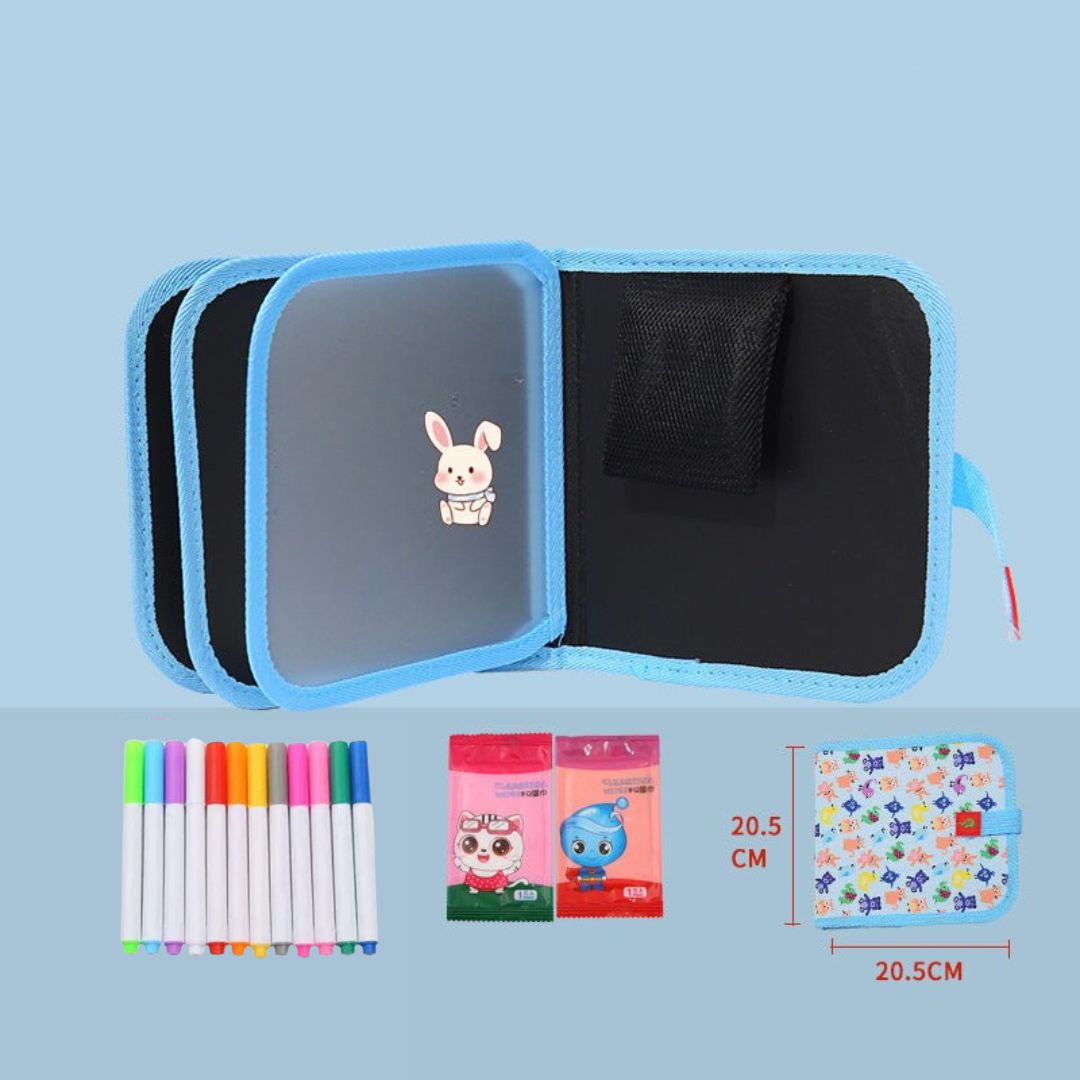 Reusable Drawing Book for Kids – Colour, Erase & Draw Again