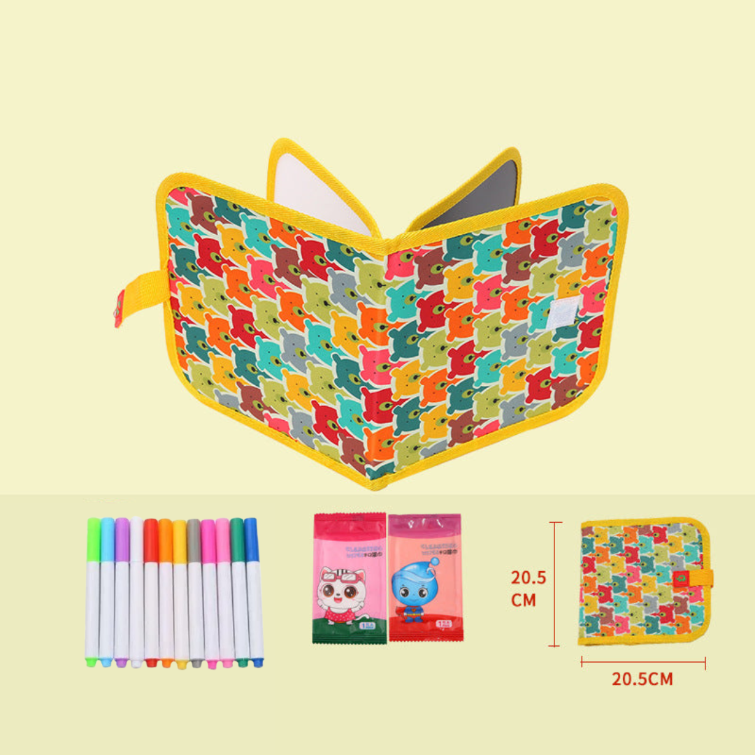 Reusable Drawing Book for Kids – Colour, Erase & Draw Again