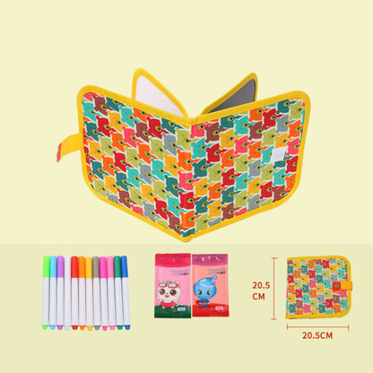 Reusable Drawing Book for Kids – Colour, Erase & Draw Again