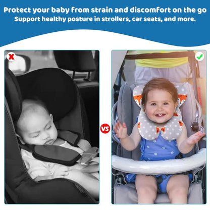 SafeSleep Baby Pillow for Flat Head Prevention