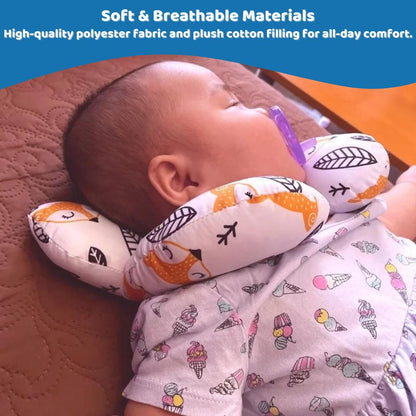 SafeSleep Baby Pillow for Flat Head Prevention