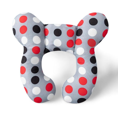 SafeSleep_Baby_Pillow_for_Flat_Head_Prevention-Colourful Dots