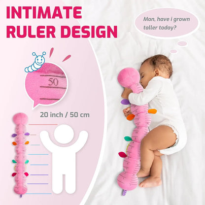 Sensory Plush Caterpillar – Musical & Rattle Baby Toy AU