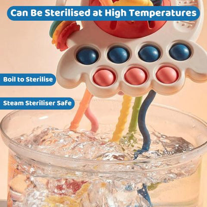 Soothing Octopus Teether – Gentle Relief for Teething Babies