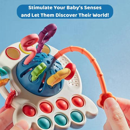 Soothing Octopus Teether – Gentle Relief for Teething Babies