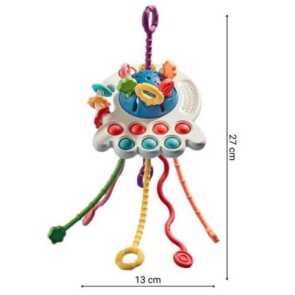 Soothing Octopus Teether – Gentle Relief for Teething Babies-8