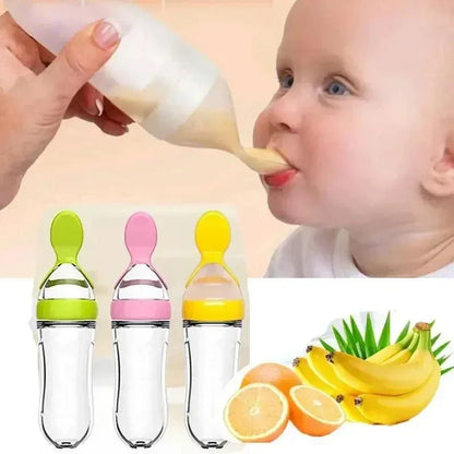 Squeezy Spoon – Stress-Free Baby Feeding Tool-1