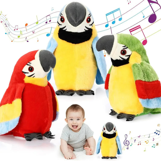 Talking Parrot – Interactive Plush Mate for Kids