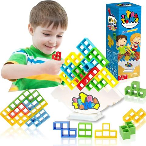 TetraTower – The Ultimate Stacking Challenge for Kids-1