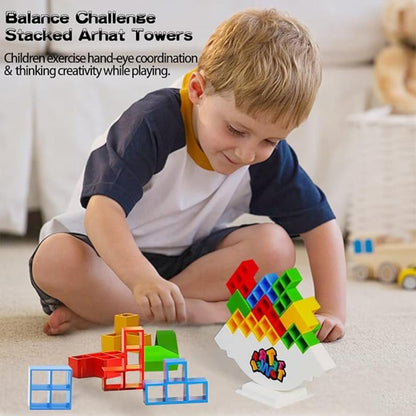 TetraTower – The Ultimate Stacking Challenge for Kids