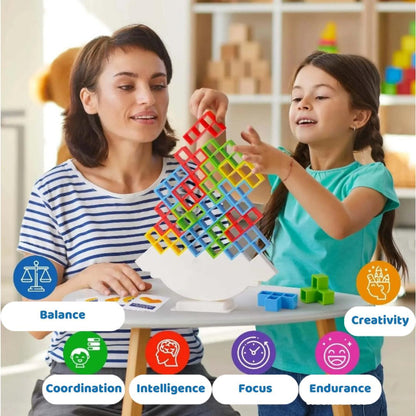 TetraTower – The Ultimate Stacking Challenge for Kids