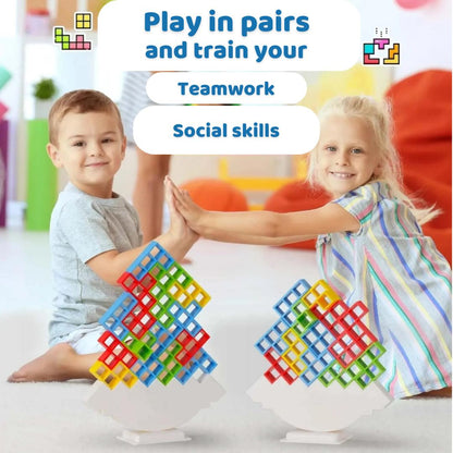 TetraTower – The Ultimate Stacking Challenge for Kids
