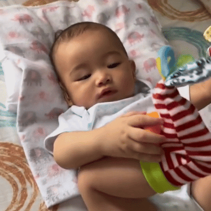 Discover&Play™ – Baby Wrist & Foot Rattles for Sensory Fun