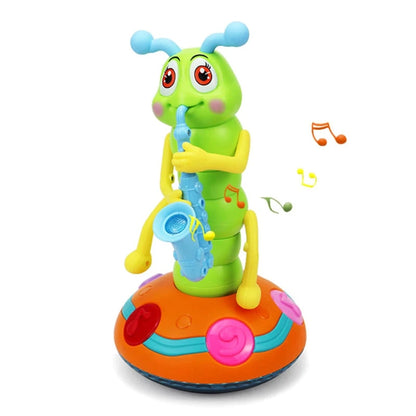 Dancing Saxophone Caterpillar – Light-Up Musical Toy for Aussie Toddlers