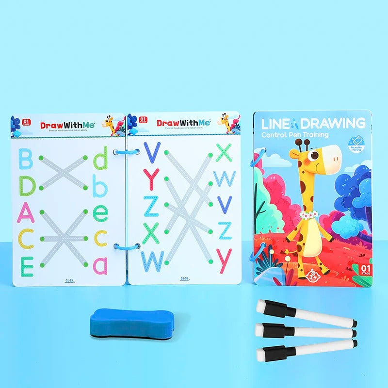 Pencil Control Workbook for Kids – Boost Grip & Coordination AU