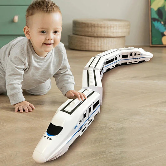 Chain Linked Train Toy – Build & Pull Sets for Little Aussies
