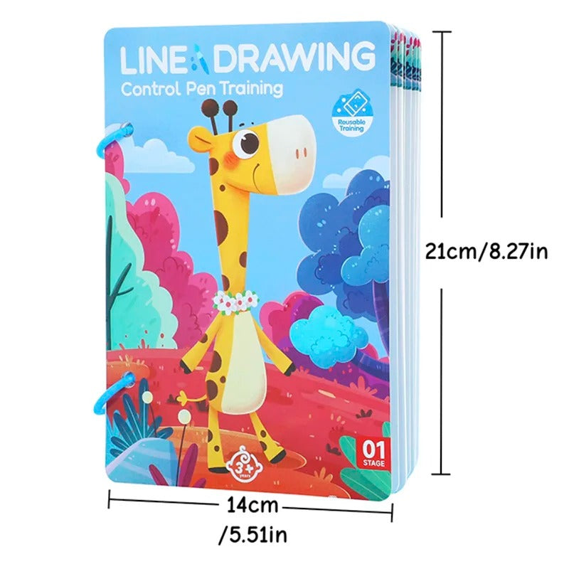 Pencil Control Workbook for Kids – Boost Grip & Coordination AU