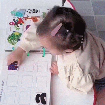 Montessori Busy Book – Sensory Learning Fun for Kids