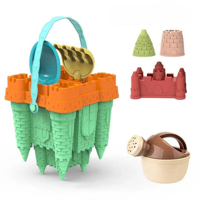 Children’s Sandpit Play Set with Bright Bucket & Tools