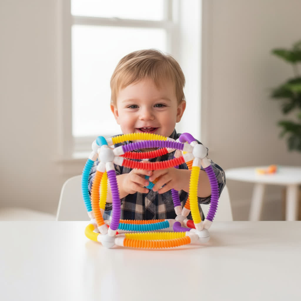 Montessori Magnetic Building Blocks – Flexible Learning Toy for Aussie Kids