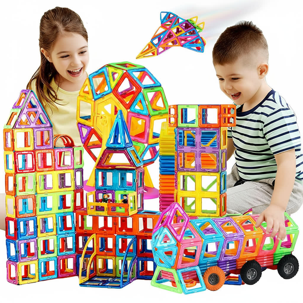 Magnetic Building Blocks – Educational Toy for Aussie Kids