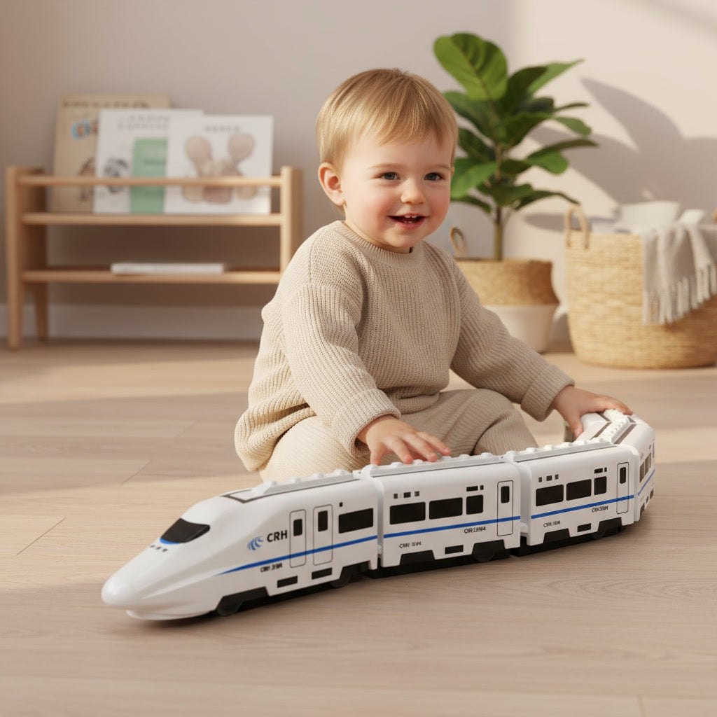 Chain Linked Train Toy – Build & Pull Sets for Little Aussies