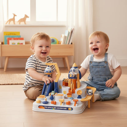 Montessori Race Track – Educational Car Playset for Aussie Kids