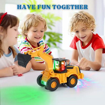 Dancing Musical Digger Toy with Lights & Movement