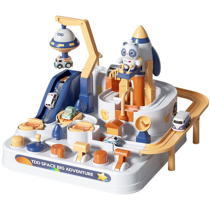 Montessori Race Track – Educational Car Playset for Aussie Kids