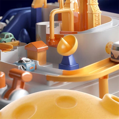 Montessori Race Track – Educational Car Playset for Aussie Kids