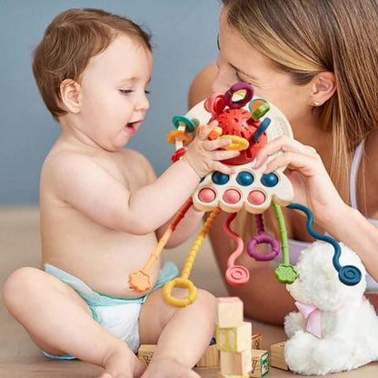 Oktopus - Zahnungsspielzeug - Kinderwelt by Held