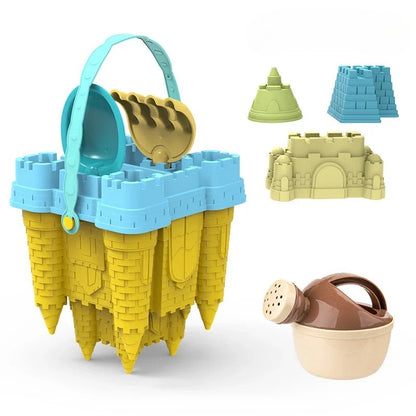 Children’s Sandpit Play Set with Bright Bucket & Tools